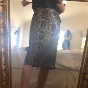 Alice and Olivia wool skirt